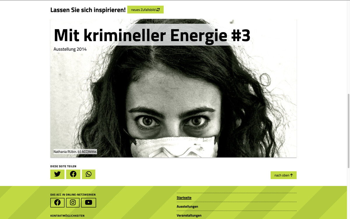 acc-weimar.de, Zufallsbild auf der Startseite, Bildschirmfoto 05.01.2023